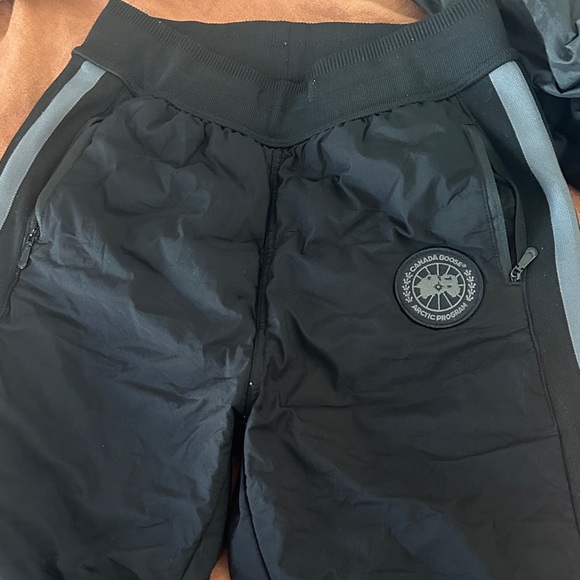 Canada Goose Black and Gray Pants